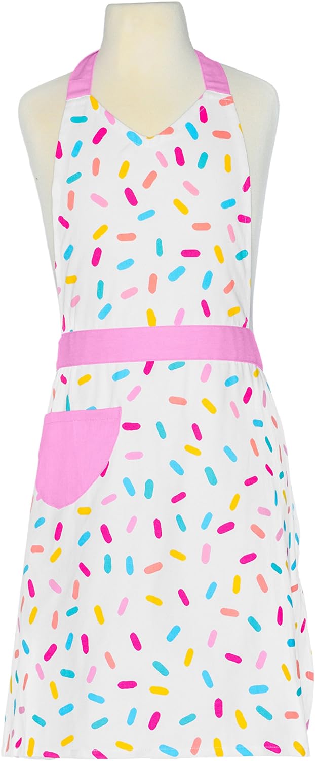 Mother and Daughter Sprinkles Apron Set - Handstand Kitchen 100 Cotton