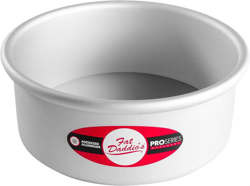 Fat Daddios 6x3 Inch Round Cheesecake Pan - Silver