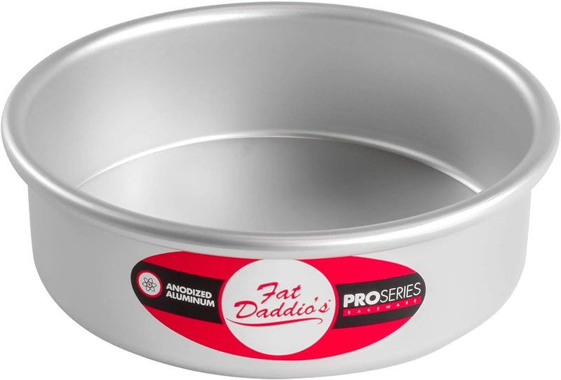 Fat Daddios 6x3 Inch Round Cheesecake Pan - Silver