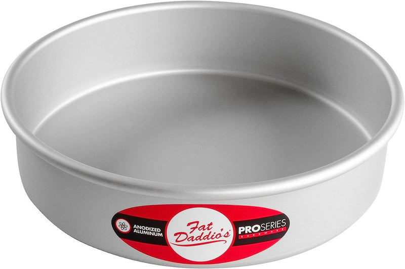 Fat Daddios Anodized Aluminum Round Cake Pan - 8x4 inch