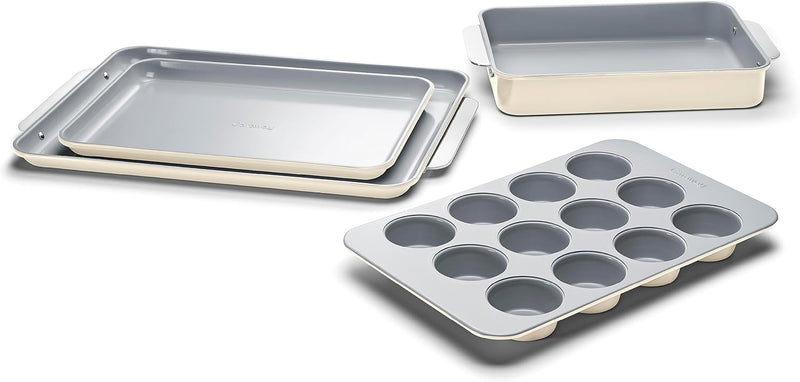 11-Piece Non-Toxic Ceramic Bakeware Set - PTFE  PFOA-Free