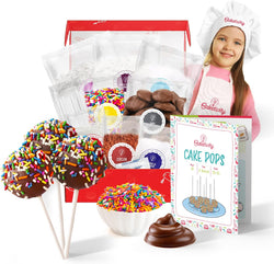 Kids Baking Kit for Cake Pop Making - Beginner Supplies and Decorating Set