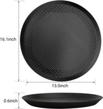 Beasea Pizza Pan, 16 Inch Pizza Tray with Holes for Oven Nonstick Perforated Pizza Crisper Tray Bakeware, Aluminum Alloy Round Pizza Baking Pans Stainless Cooking Dish for Home Kitchen Restaurant