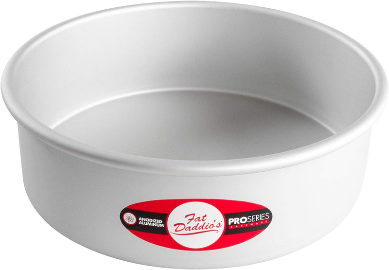 Fat Daddios Anodized Aluminum Round Cake Pan - 8x4 inch