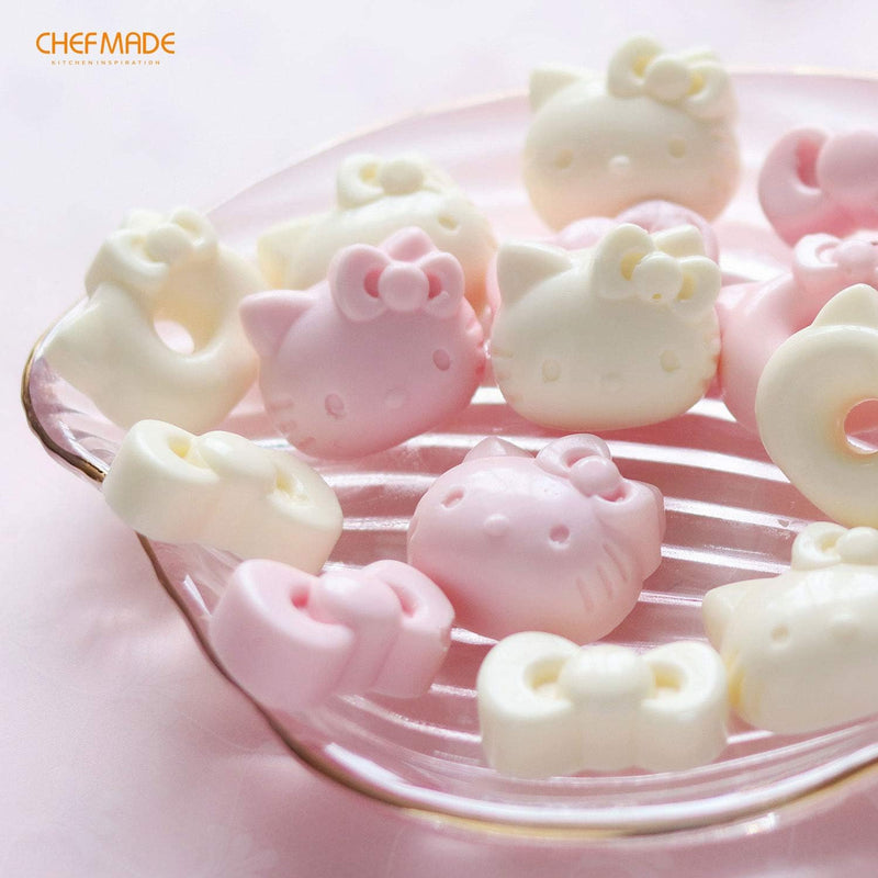 Hello Kitty Cake Pan - 4 Non-Stick Silicone Molds for Oven  Instant Pot Pink