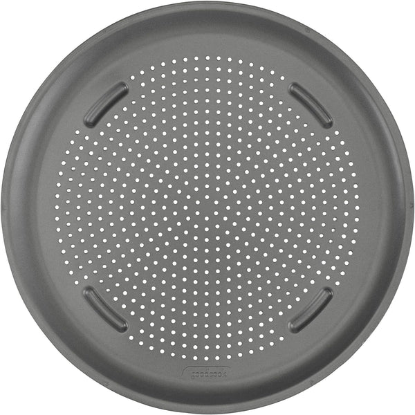 GoodCook AirPerfect 1575 Insulated Nonstick Pizza Pan with Holes - Carbon Steel
