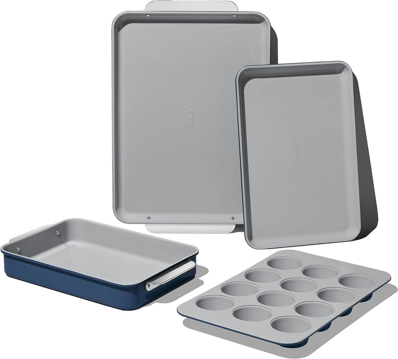 11-Piece Non-Toxic Ceramic Bakeware Set - PTFE  PFOA-Free