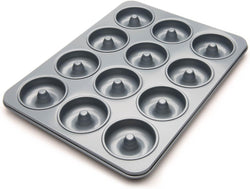 Non-Stick Mini Donut Pan - 12 Cavities