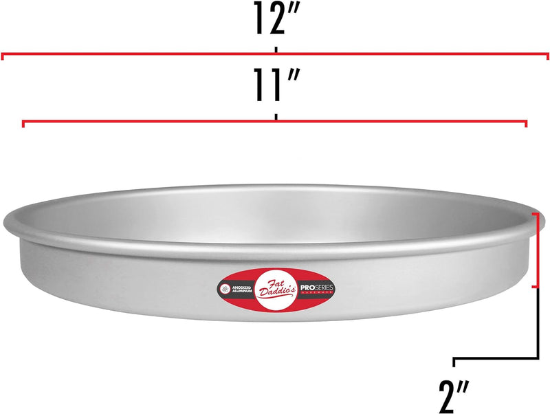 Fat Daddios Anodized Aluminum Round Cake Pan - 8x4 inch