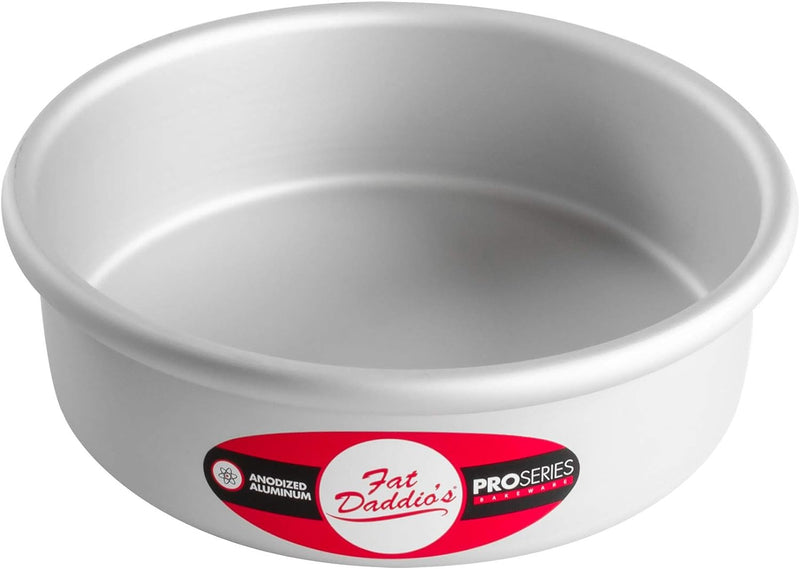 Fat Daddios Anodized Aluminum Round Cake Pan - 8x4 inch