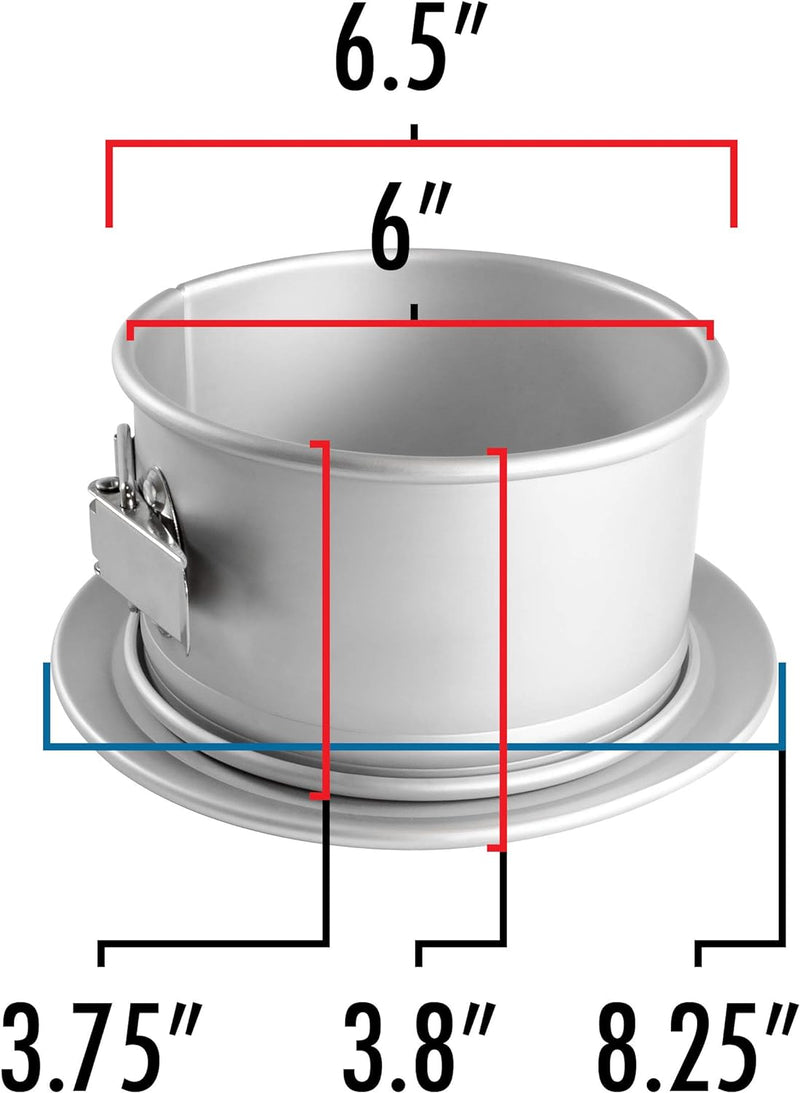 Fat Daddios Anodized Aluminum Springform Pan - 9x3 - PSF-93