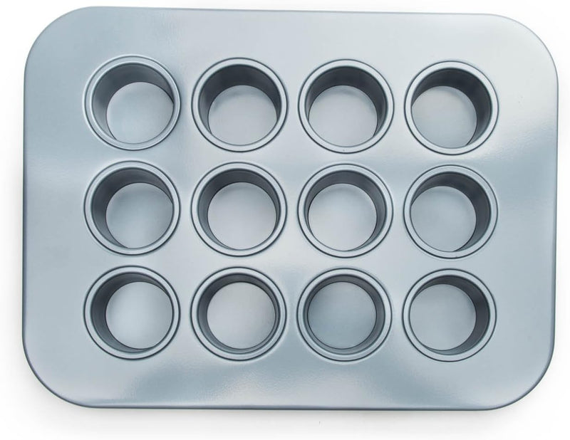 Non-Stick Baking Pan - 12 Cup Silver Whoopie Pie - Fox Run