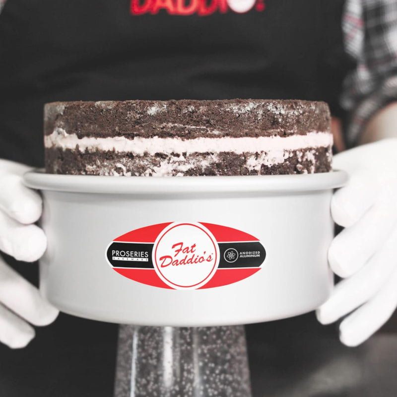 Fat Daddios 6x3 Inch Round Cheesecake Pan - Silver