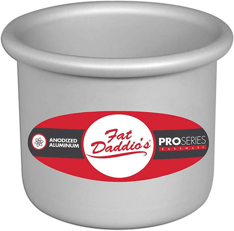 Fat Daddios Anodized Aluminum Round Cake Pan - 8x4 inch