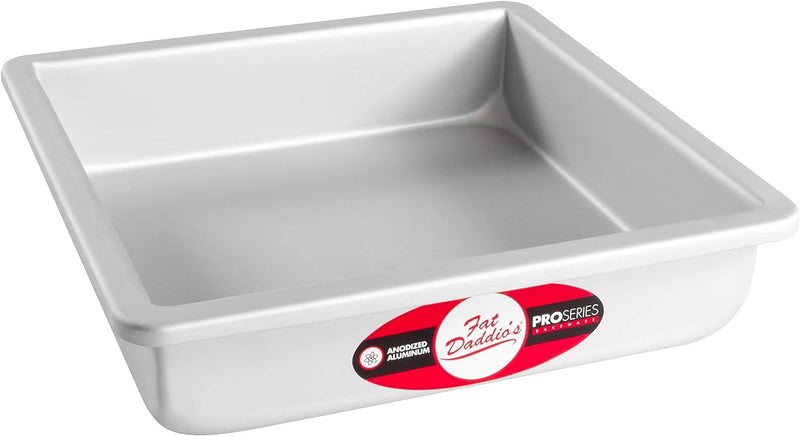 Fat Daddios Anodized Aluminum Square Cake Pan - 10x3 inch