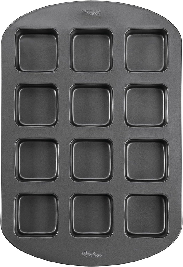 Wilton 12-Cavity Steel Brownie Bar Pan