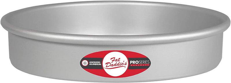 Fat Daddios Anodized Aluminum Round Cake Pan - 8x4 inch