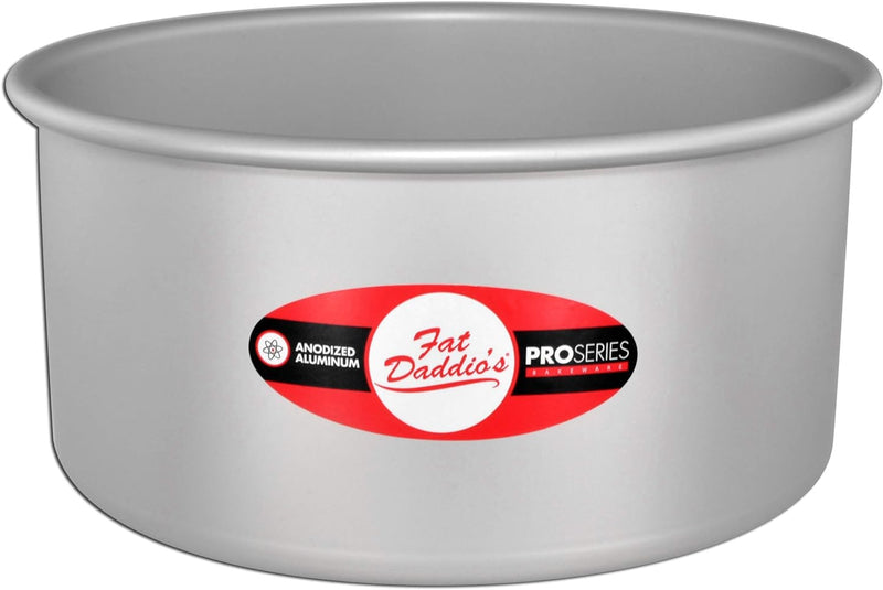 Fat Daddios Anodized Aluminum Round Cake Pan - 8x4 inch