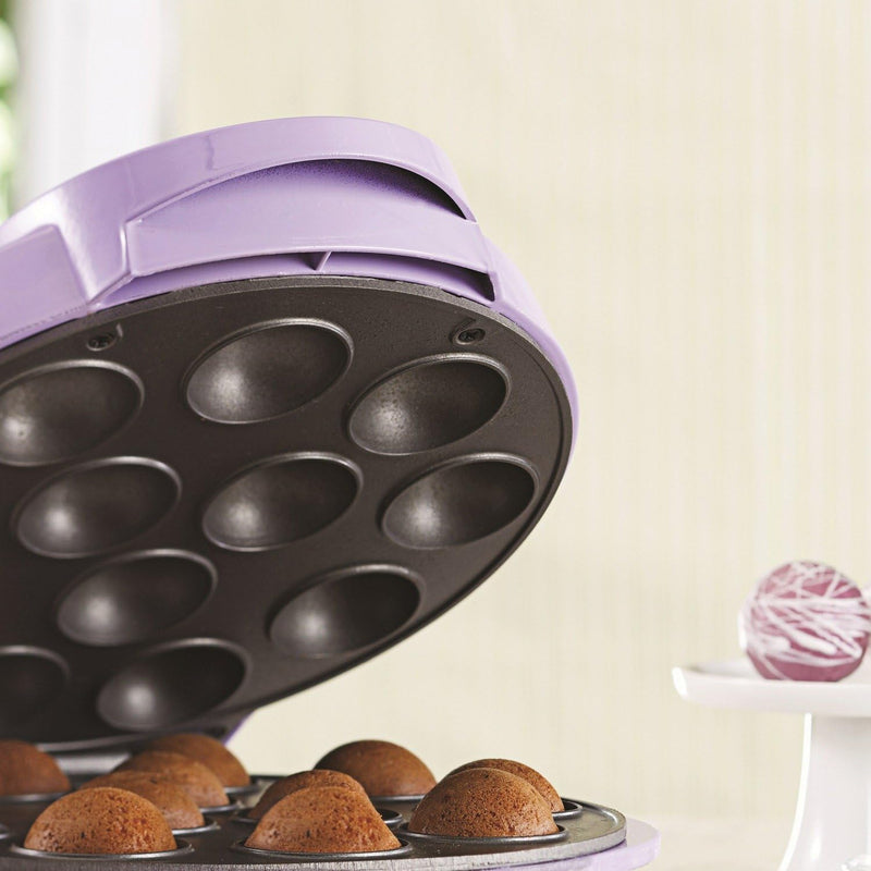 Brentwood Non-Stick Cake Pop Maker - 12 Pops Purple