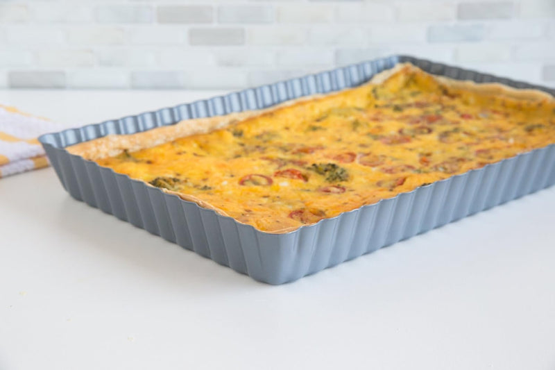 Non-Stick Tart and Quiche Pan - 95-inch with Removable Loose Bottom