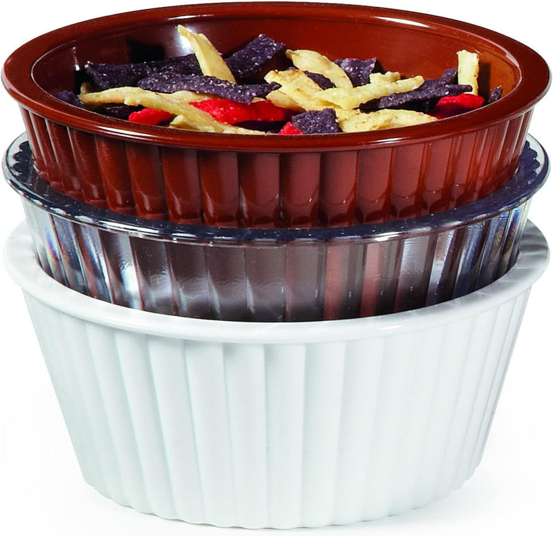 White 25 oz Ramekin - Break Resistant Pack of 12