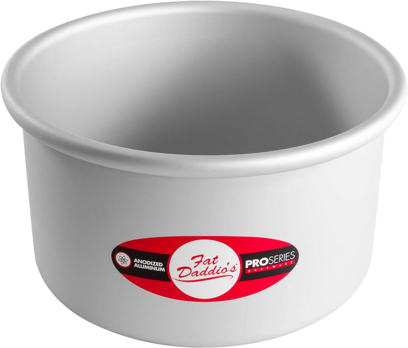 Fat Daddios Anodized Aluminum Round Cake Pan - 8x4 inch