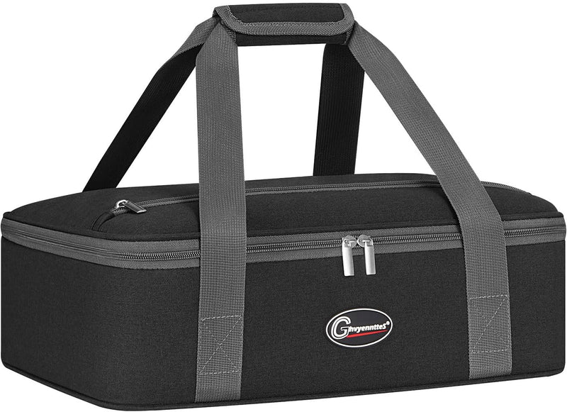 GhvyenntteS Double Casserole Carrier - Expandable Insulated Food Carrier