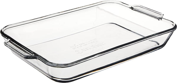 Anchor Hocking Rectangular Glass Baking Dish - 48 Quart 1 piece tempered dishwasher safe