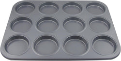 Non-Stick Baking Pan - 12 Cup Silver Whoopie Pie - Fox Run