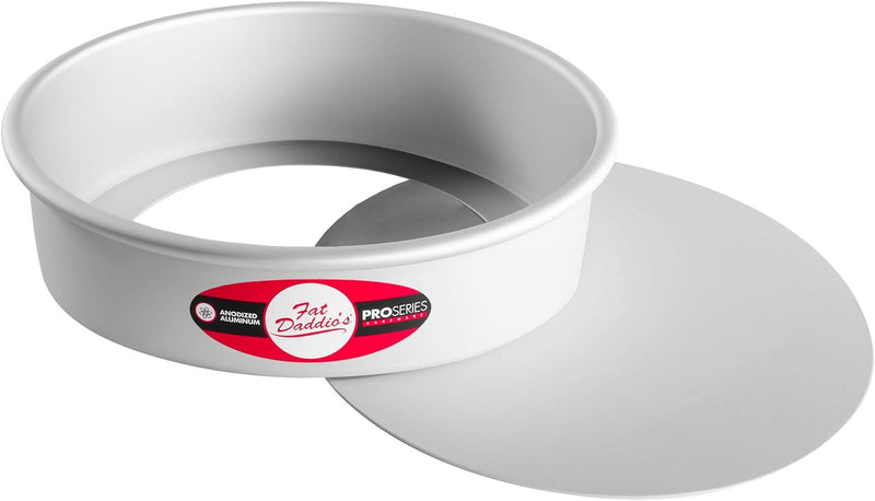 Fat Daddios 6x3 Inch Round Cheesecake Pan - Silver