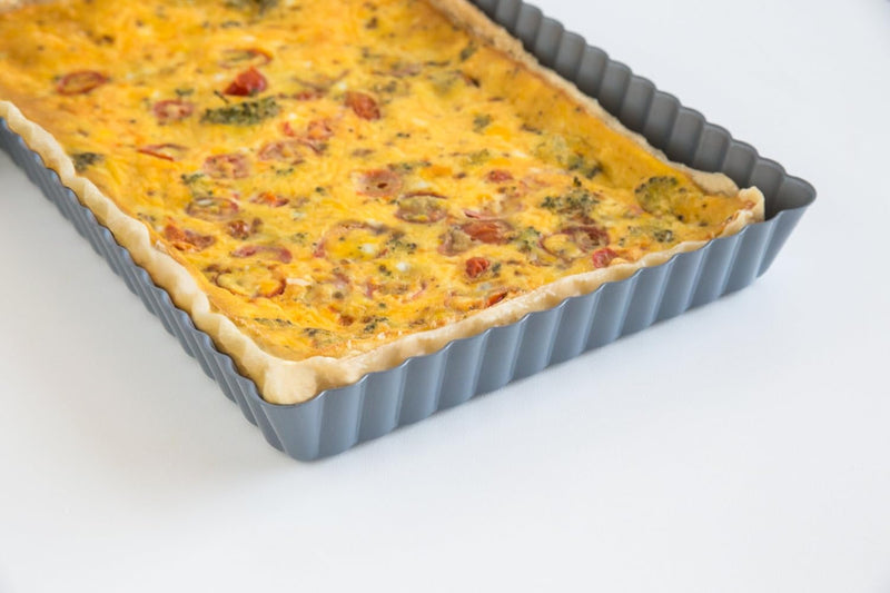 Non-Stick Tart and Quiche Pan - 95-inch with Removable Loose Bottom