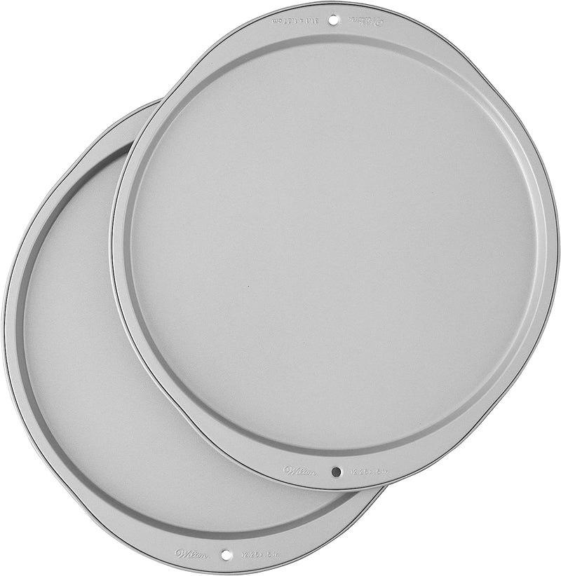 Premium Non-Stick Pizza Pan - 14in Silver