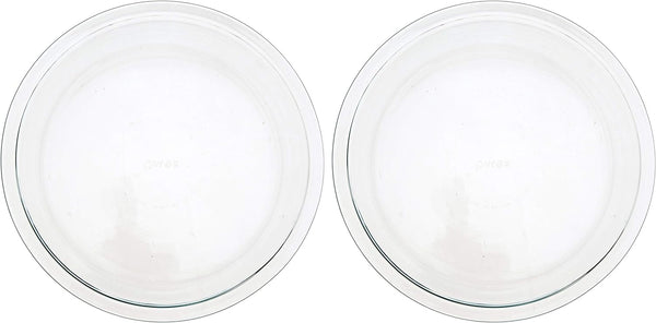 Pyrex 9 Glass Bake Pie Plate - Pack of 2 Clear