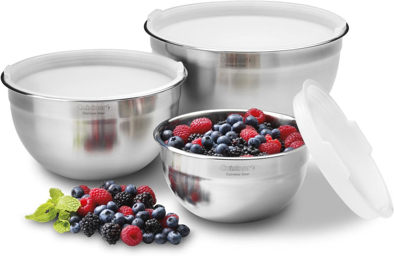 Cuisinart Stainless Steel Mixing Bowls - 3-Piece Set