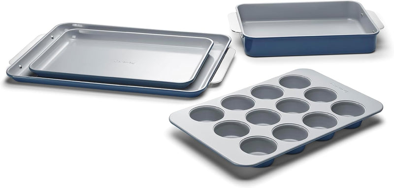 11-Piece Non-Toxic Ceramic Bakeware Set - PTFE  PFOA-Free