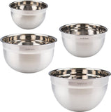 Tovolo Stainless Steel Deep Mixing Kitchen Metal Bowls for Baking & Marinating, Dishwasher-Safe, 1.5 Quart