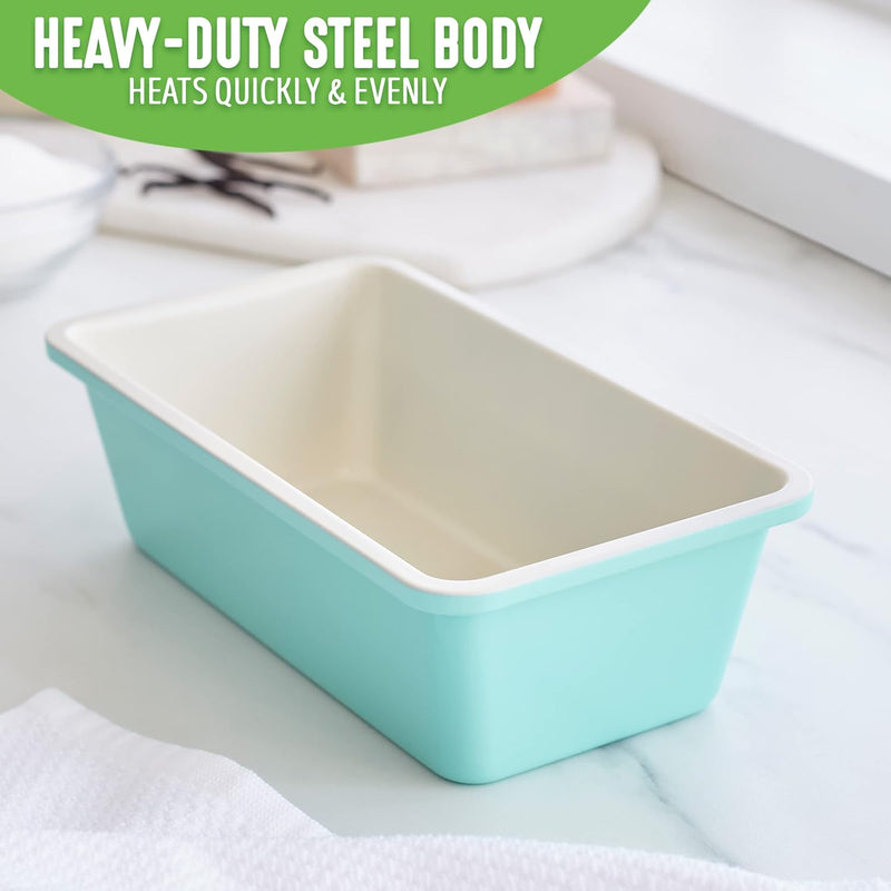 13x9 GreenLife Ceramic Nonstick Cake Baking Pan - Turquoise