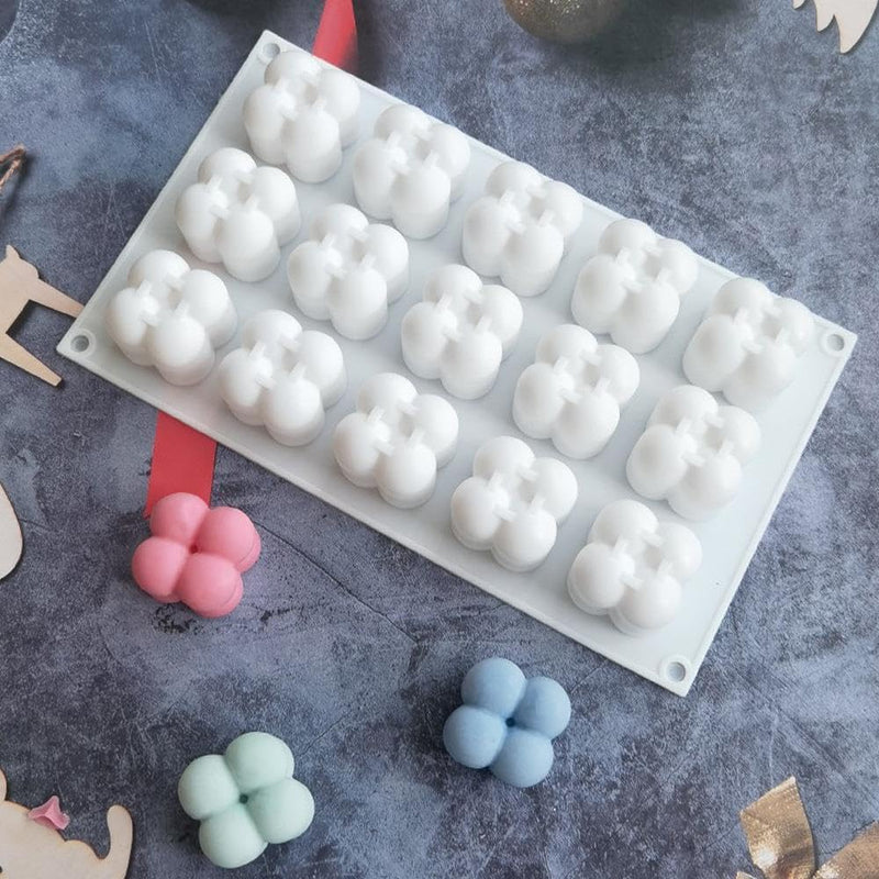 AFINSEA 3D Silicone Baking Molds for Cakes - 8-Cavity