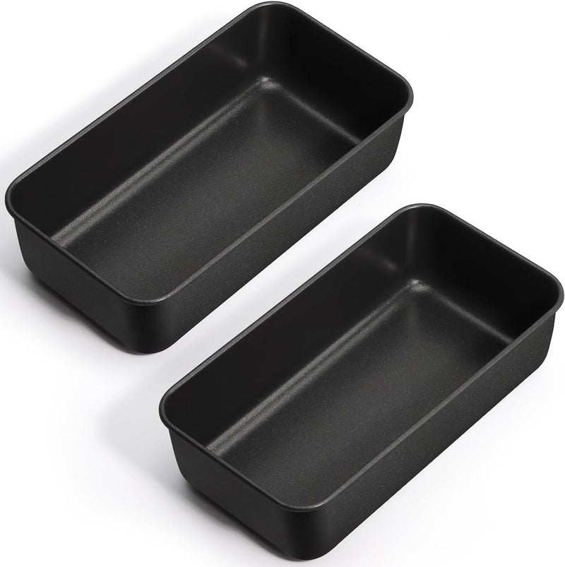 Stainless Steel Loaf Pan Set - 2 Pans for Baking Bread  Meatloaf