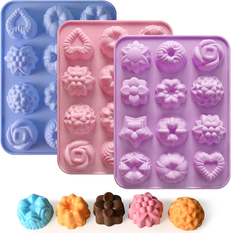 Sakolla Chocolate Cookie  Cylinder Silicone Mold Set - Perfect for Treats  Crafts