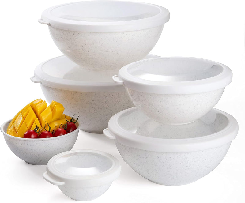 COOK WITH COLOR 12-Piece Nesting Mixing Bowls Set - Blue