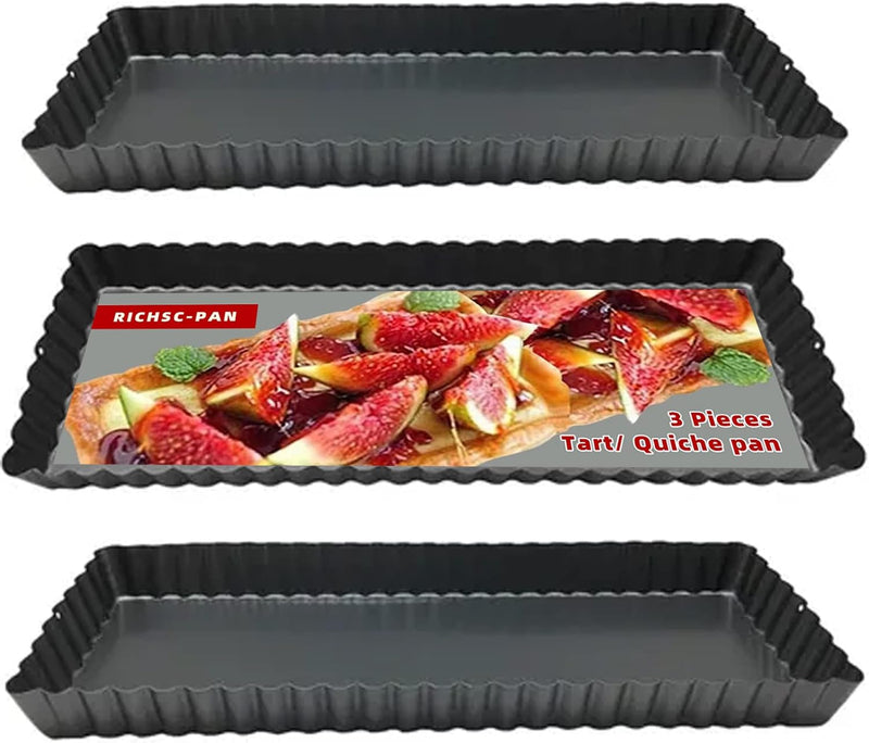 9 Non-Stick Tart Pan - Carbon Steel Construction