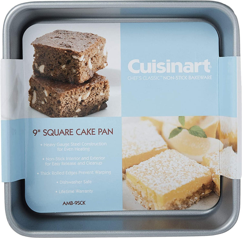 Cuisinart 9 Nonstick Square Cake Pan Silver