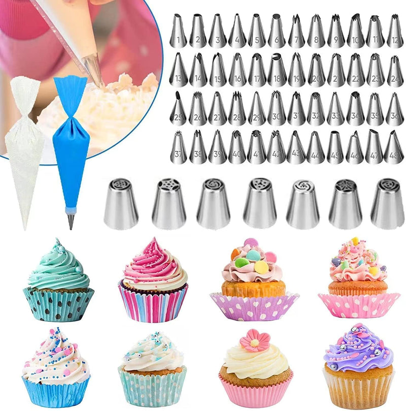 489pc Cake Decorating Supplies  Tools Set for Beginners