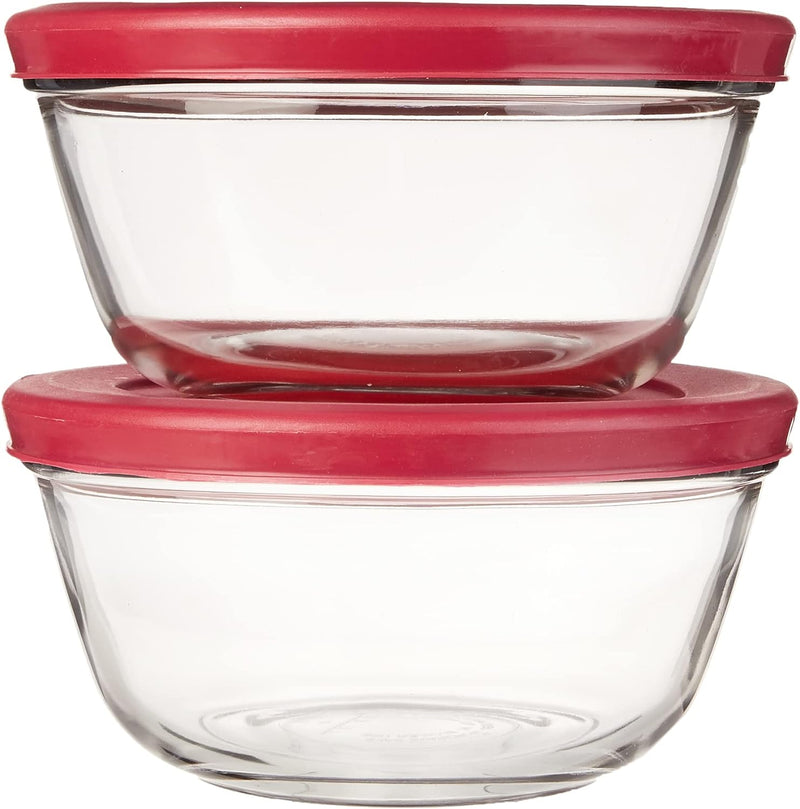 Anchor Hocking Glass Mixing Bowl 4-Quart