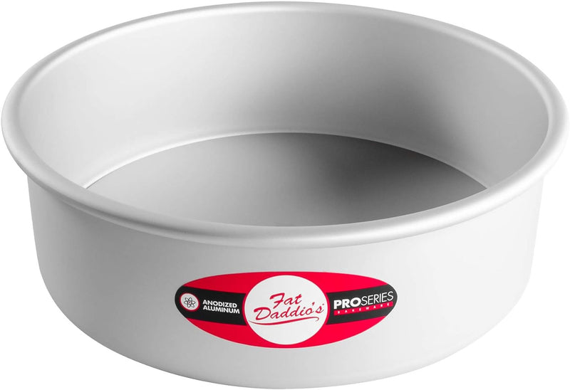 Fat Daddios 6x3 Inch Round Cheesecake Pan - Silver