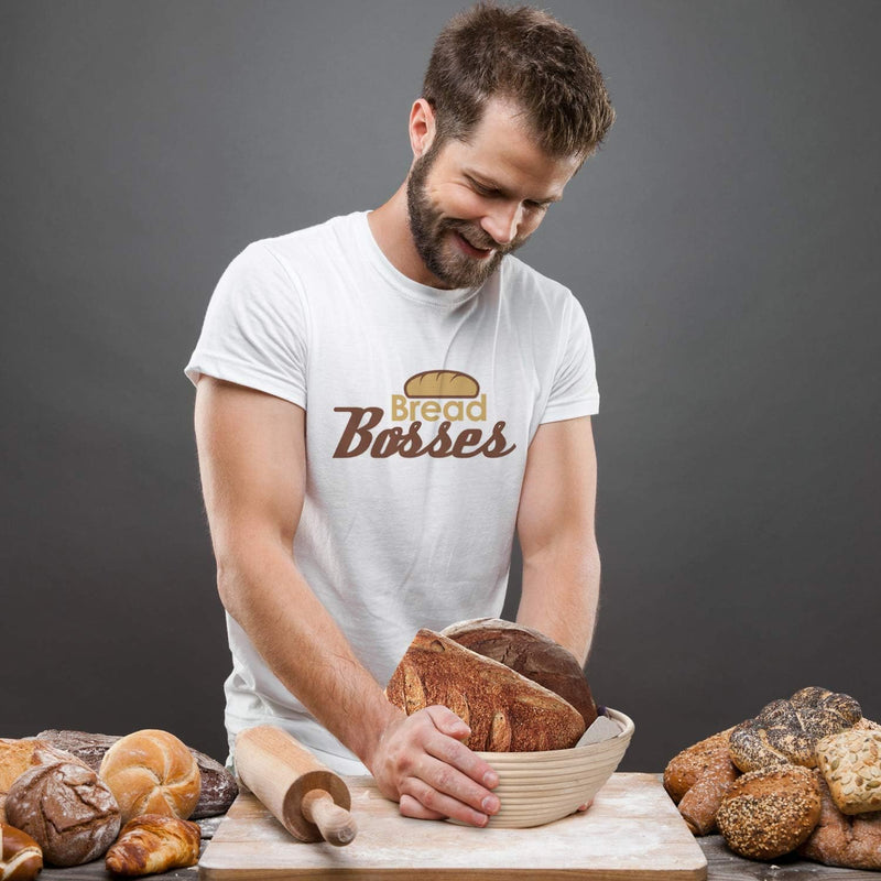 Sourdough Bread Proofing Basket Set - Starter Tool with Scraper and Gifts for Bakers