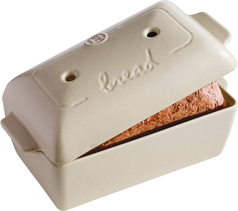 Emile Henry Loaf Baker - Burgundy Bread Loaf Baking Pan