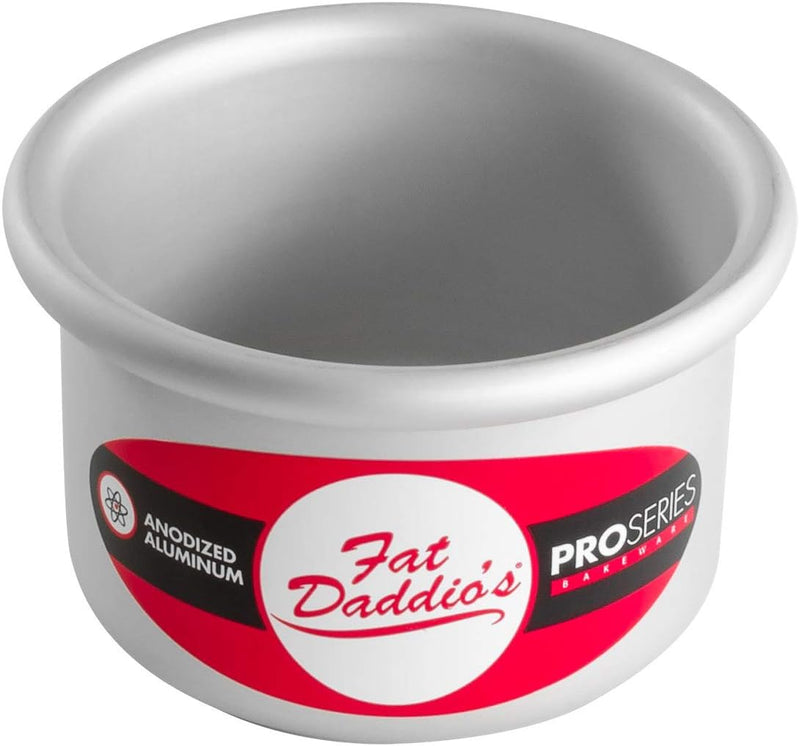 Fat Daddios Anodized Aluminum Round Cake Pan - 8x4 inch