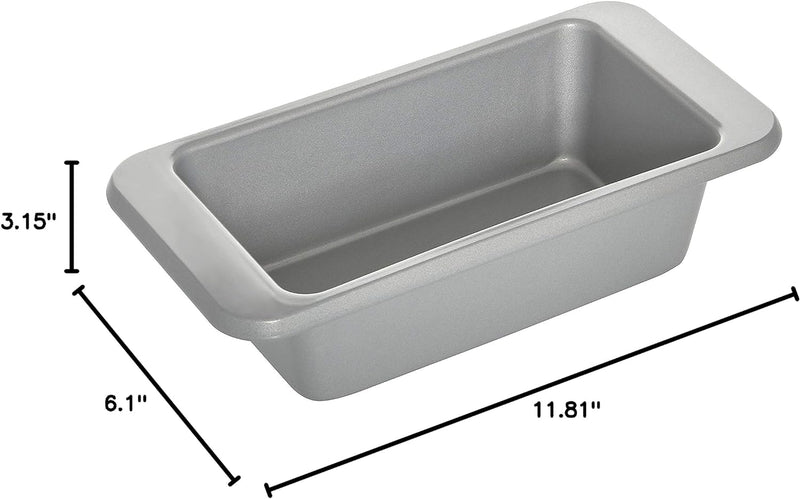 KitchenAid Nonstick 9x5-inch Loaf Pan - Aluminized Steel - Silver